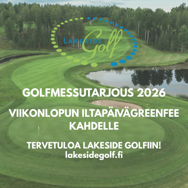 Viikonlopun iltapäivägreenfee kahdelle